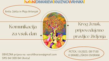 Komunikacija za vsak dan – Krog žensk, pripovedujemo pravljice življenja