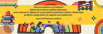 Veselo v novo šolsko leto!