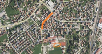 Zapora Cankarjeve ceste in parkirišča pri pokopališču