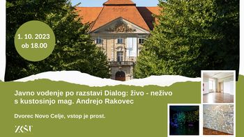 Javno vodenje po razstavi Dialog: živo-neživo