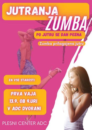 JUTRANJA ZUMBA - po jutru se dan pozna☀️