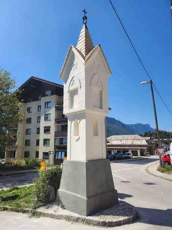 Izvedeni konservatorsko restavratorski posegi na Štefančevem znamenju (EŠD 5446)