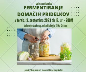 Fermentiranje domačih pridelkov