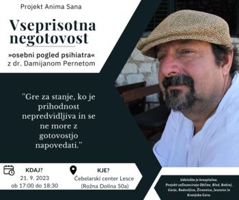 Vseprisotna negotovost - vidik psihiatra