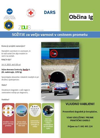 Sožitje za večjo varnost v cestnem prometu