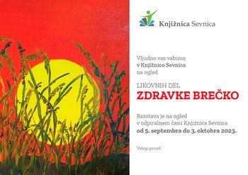 Razstava likovnih del Zdravke Brečko