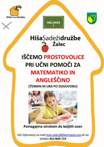 Iščemo prostovoljce