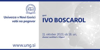 Vabilo na pogovor z Ivom Boscarolom