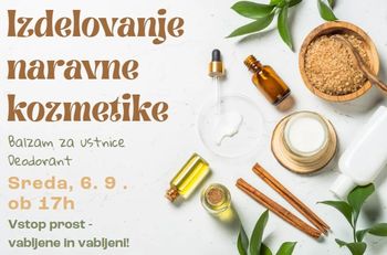 Izdelovanje naravne kozmetike