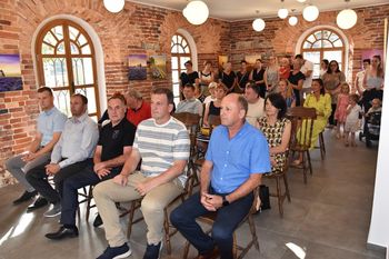 Odprtje razstave likovnih del Damijane Bijek, Dvor, 12. julij 2023