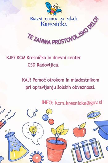 Te zanima prostovoljno delo?