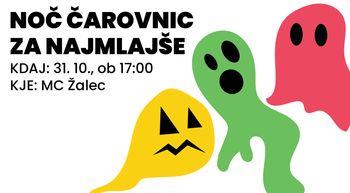 NOČ ČAROVNIC ZA NAJMLAJŠE