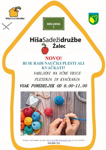 UČNE URICE PLETENJA IN KVČKANJA