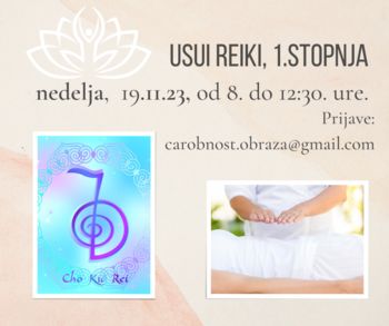 Tečaj REIKI USUI-1.stopnja
