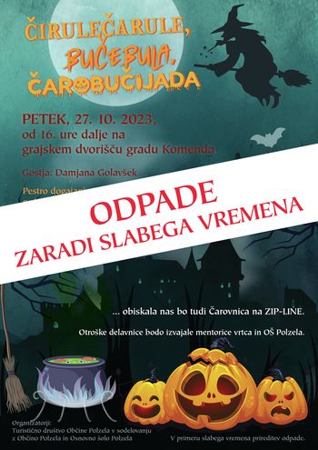 Čarobučijada z Damjano Golavšek - ZARADI SLABEGA VREMENA ODPOVEDANO