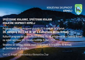 Praznik Krajevne skupnosti Krmelj