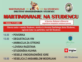 Tradicionalno martinovanje na Studencu