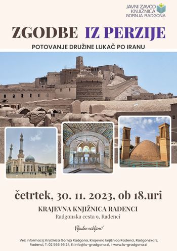 Zgodbe iz Perzije  - Potovanje družine Lukač po Iranu