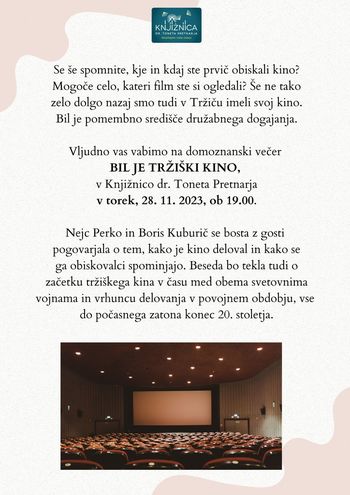 BIL JE TRŽIŠKI KINO