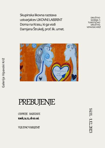 Odprtje likovne razstave PREBUJENJE
