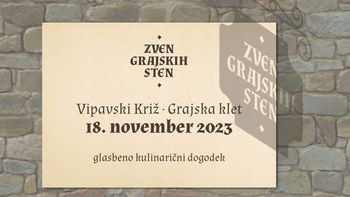 ZVEN GRAJSKIH STEN | Glasbeno kulinarični dogodek