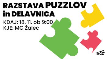 RAZSTAVA PUZZLOV in DELAVNICA