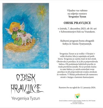 OBISK PRAVLJICE, odprtje razstave Yevgeniye Tyzun