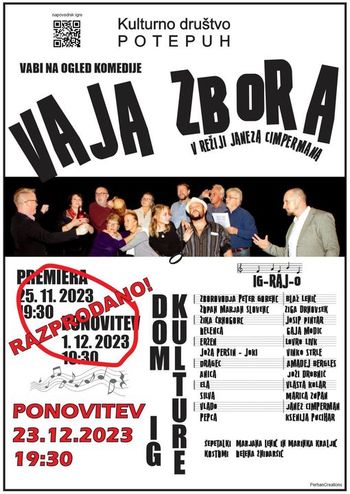 Predstava: Vaja zbora