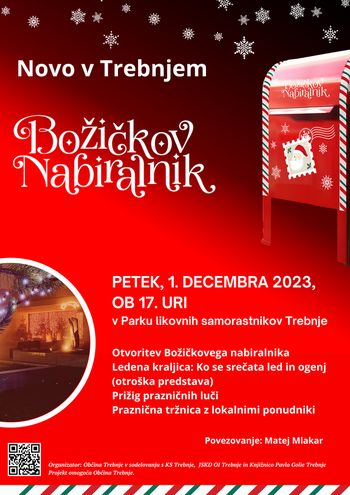 Božičkov nabiralnik v Trebnjem