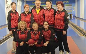 Kegljanje, 1B SLO liga ženske. KK Slovenj Gradec - ŠD Fužinar