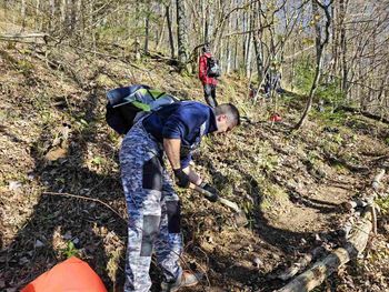 Delovna akcija na poti do Adijevega bivaka in Krožni učni poti Bodika