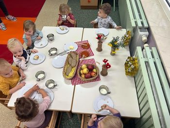 Tradicionalni slovenski zajtrk v Vrtcu Cirkovce