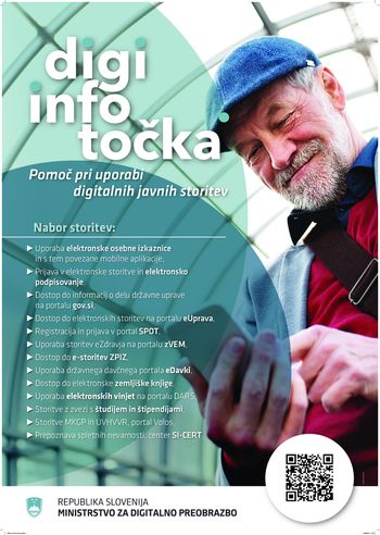 DIGI INFO TOČKE – pomoč pri uporabi digitalnih javnih storitev