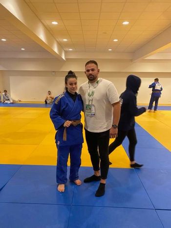 Judoistka Haya Veinhandl Obaid nastopila na evropskem kadetskem pokalu v Kopru