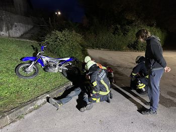 ZAKLJUČNA VAJA GASILCEV BOLNIČARJEV 