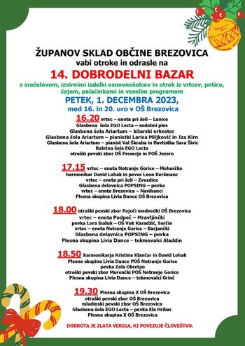 14. DOBRODELNI BAZAR
