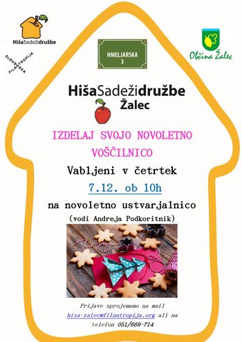 NOVOLETNE VOŠČILNICE