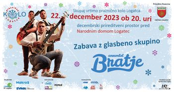 Zabava z glasbeno skupšino Bratje