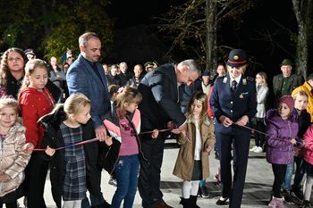 Odprtje prenovljene večnamenske dvorane in fasade  gasilskega doma na Studencu