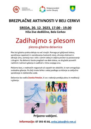 Zadihajmo s plesom