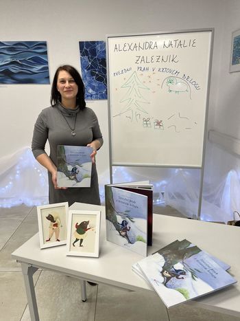 Pravljična predstavitev knjige Zvezdni prah v krtovem brlogu Alexsandre Natalie Zaleznik