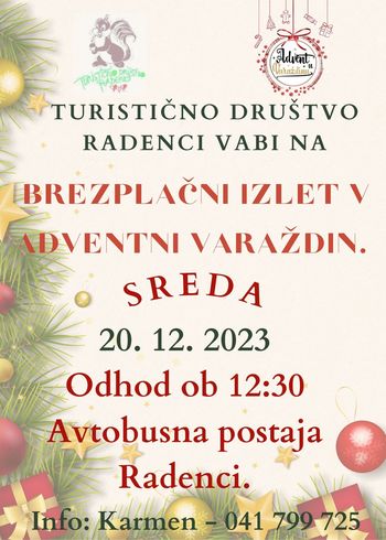 Izlet - Advent v Varaždinu