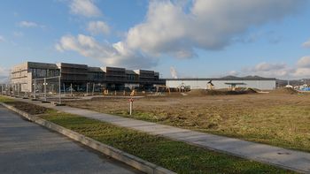 Dela na novem vrtcu Žalec zahod se bližajo h koncu