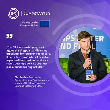 EIT Jumpstarter predprijava za 2024 - od ideje so svojega podjetja! 
