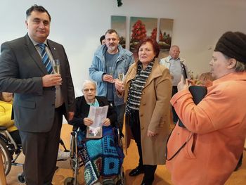 100-letni jubilej jeseniške občanke Albe Koselj