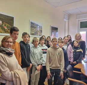 Obisk pri županji
