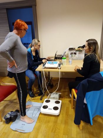 DELAVNICA ZA MERJENJE S TANITO IN MERJENJE SLADKORJA TER KRVNEGA PRITISKA