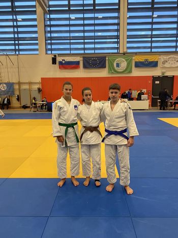 Judoisti Judo kluba Komenda zablesteli na tekmovanju v Celju