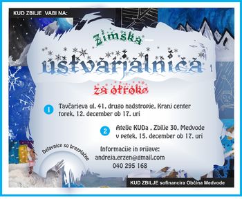 Zimske ustvarjalnice za otroke