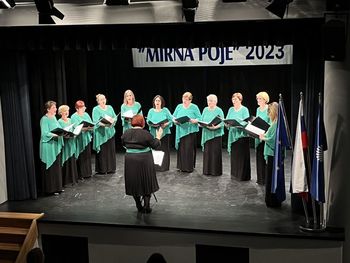 Koncert ženskega pevskega zbora Zimzelen Mirna z gosti
